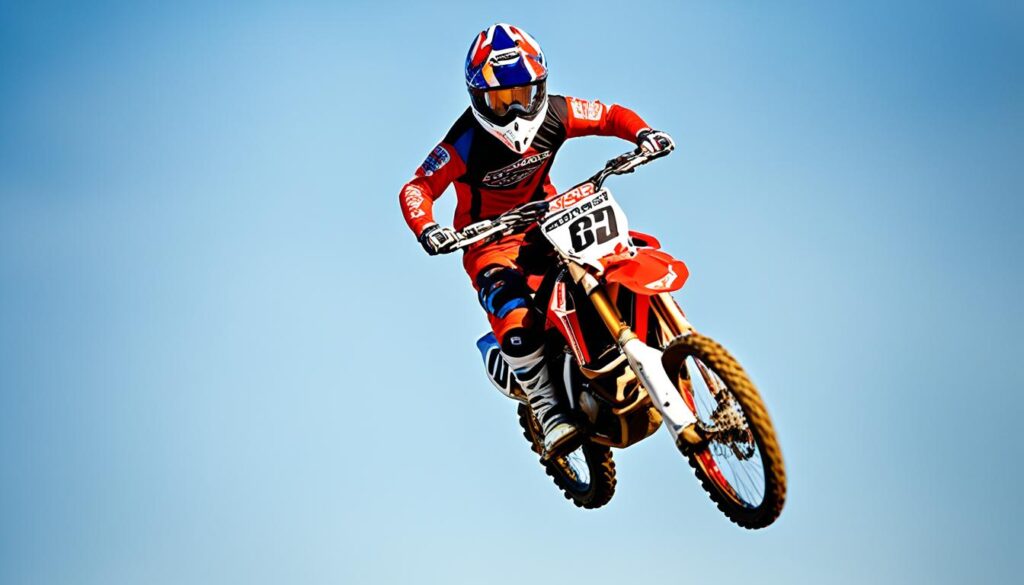 Advanced Jumping Techniques im Motocross