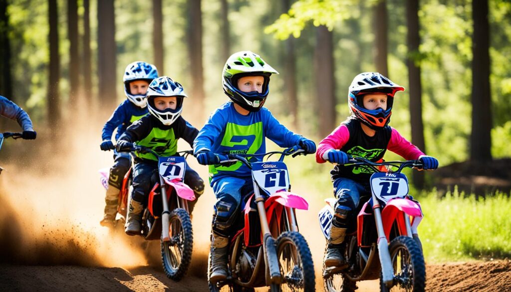 Motocross-Training für Kinder