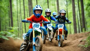 Motocross-Training für Kinder