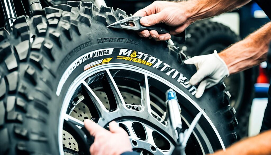 Schritt-für-Schritt Anleitung zum Wechseln von Motocross Reifen